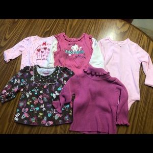 12 month long sleeve shirt lot